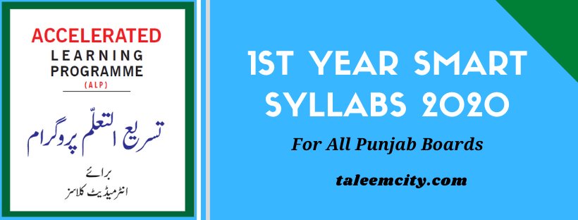 1st Year Smart Syllabus