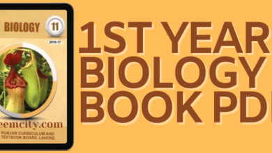 1st Year Biology Book PDF